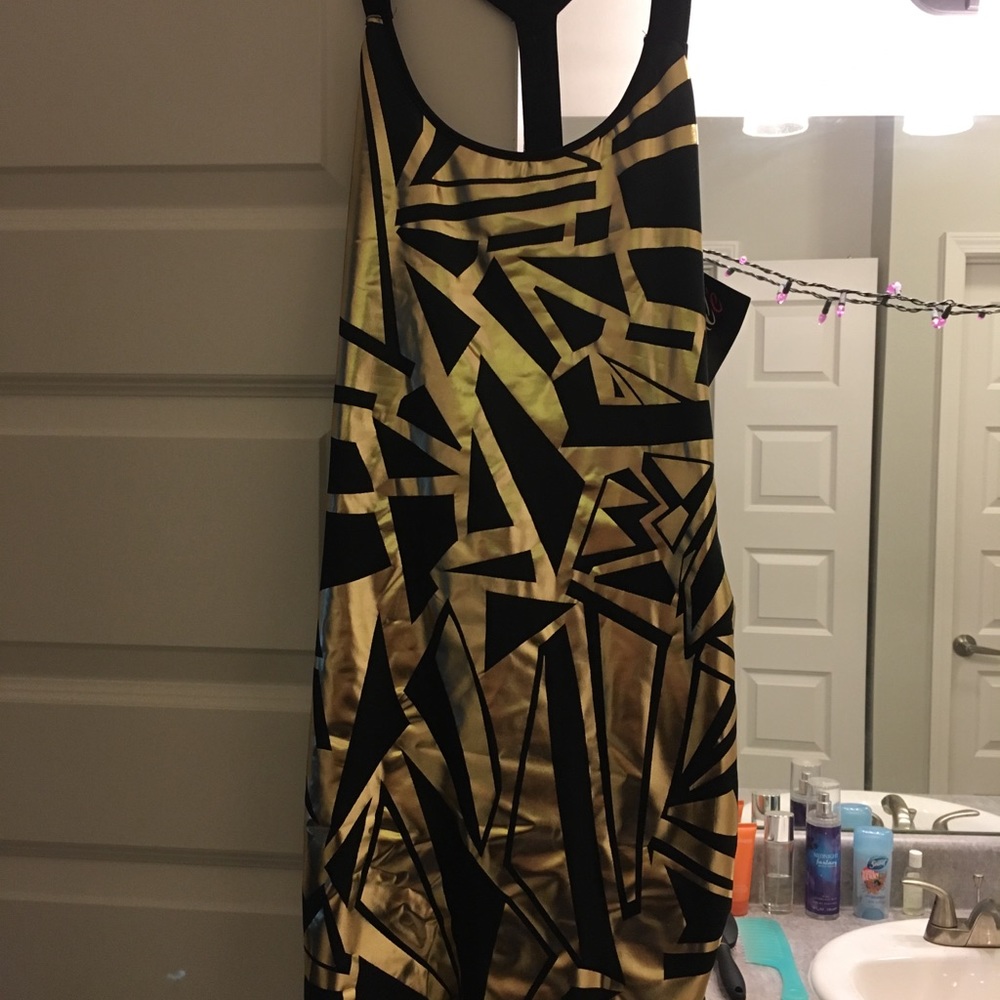 Black & Gold Dress